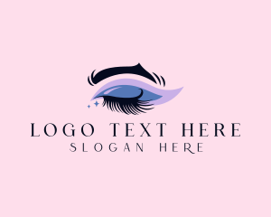 Sophisticated - Beauty Eyelash Makeup logo design
