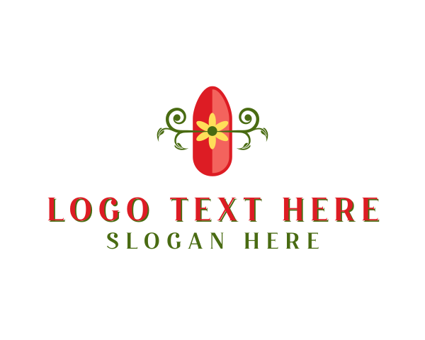 Floral Design logo example 4