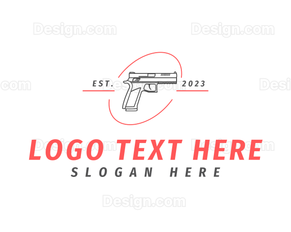 Firearm Gun Weapon Logo