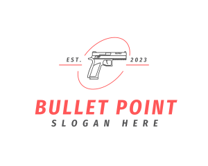 Firearm Gun Weapon logo