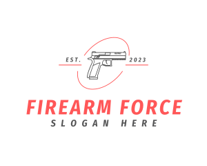 Firearm Gun Weapon logo