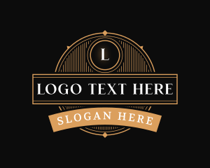 Luxury Brewery Distillery Logo