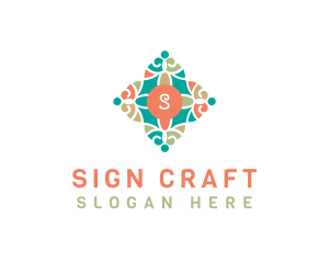 Feminine Flower Craft logo design