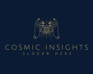 Cosmic Hand Eye logo design