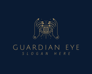 Cosmic Hand Eye logo design