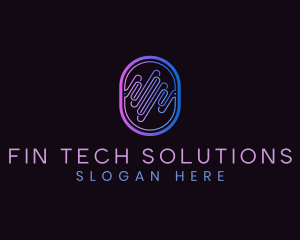 Tech Wave Network logo design