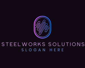 Tech Wave Network logo design