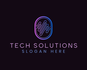 Tech Wave Network logo design
