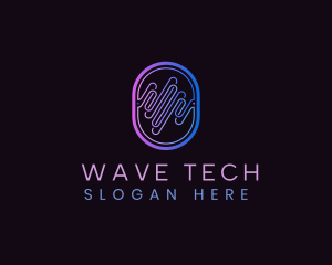 Tech Wave Network logo design