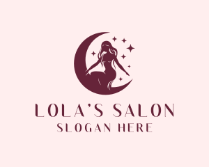 Stylish Woman Salon logo design