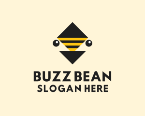 Honey Bee Insect logo design