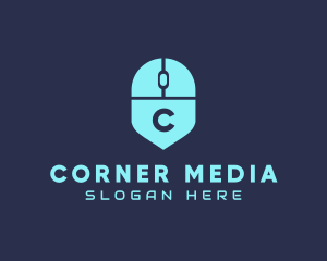 Computer Mouse Media logo design