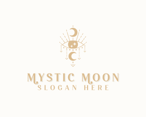 Moon Eye Boho logo design