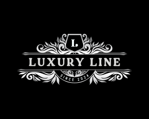 Luxury Ornament Crest logo design