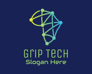 African Circuit Tech  logo design