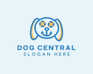 Nautical Dog Pet logo design