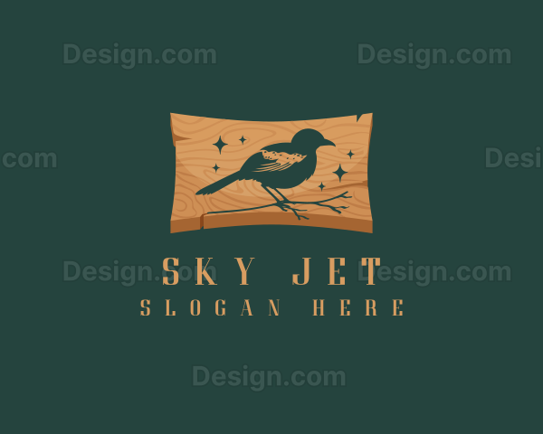 Artisan Woodwork Bird Logo