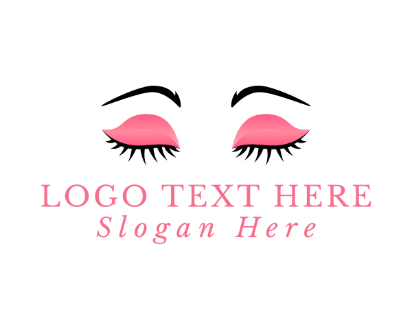 Cosmetic Eyelashes Makeup logo