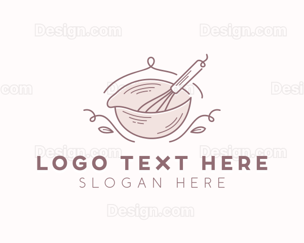 Baking Bowl Whisk Logo