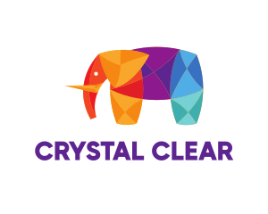 Diamond Elephant logo design