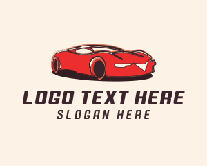 Luxury Sports Car logo design