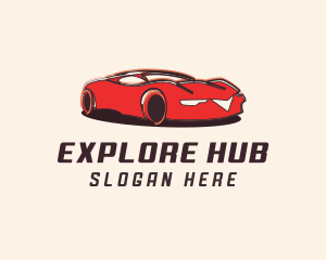 Luxury Sports Car logo design