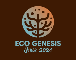 Eco Coral Reef  logo design