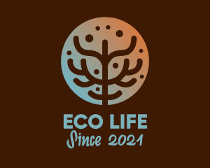 Eco Coral Reef  logo design