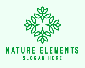 Natural Garden Greenhouse logo design