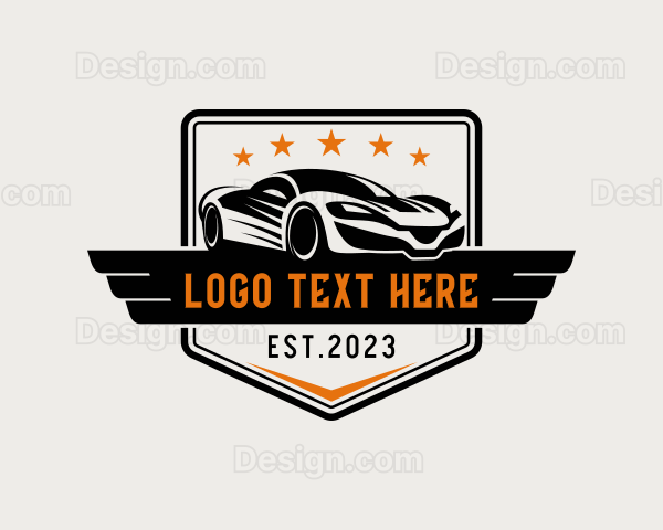 Racing Car Motorsport Logo