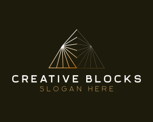 Architect Pyramid Firm logo design