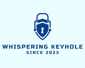 Digital Lock Security logo design