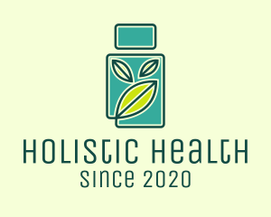 Organic Medicine Bottle logo