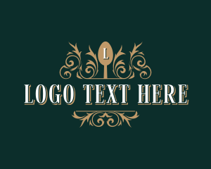 Elegant Culinary Restaurant Logo