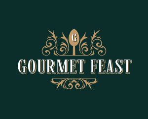 Elegant Culinary Restaurant logo design