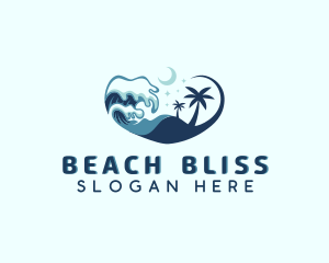 Ocean Wave Beach Resort logo design