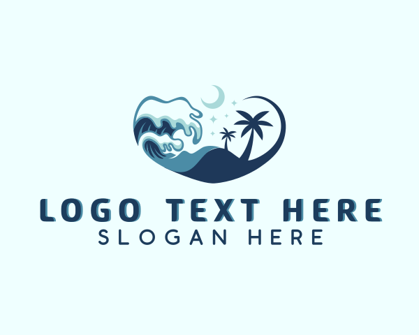 Surfer logo example 3