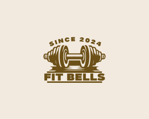 Dumbbell Gym Workout logo design