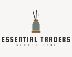 Minimalist Oil Diffuser logo design