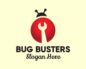 Bug Maintenance Wrench logo design