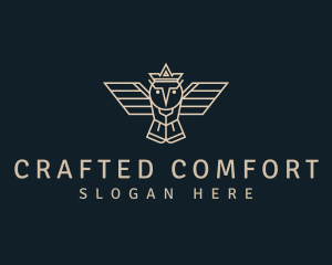 Owl Crown Business logo design