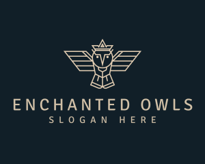 Owl Crown Business logo