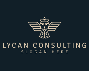 Owl Crown Business logo design