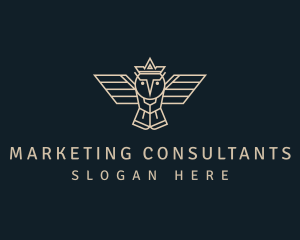 Owl Crown Business logo design