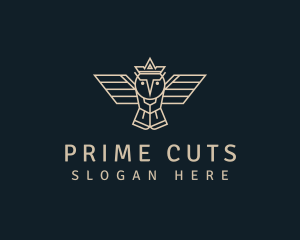 Owl Crown Business logo design