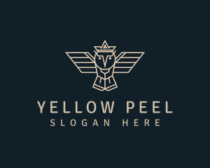 Owl Crown Business logo design