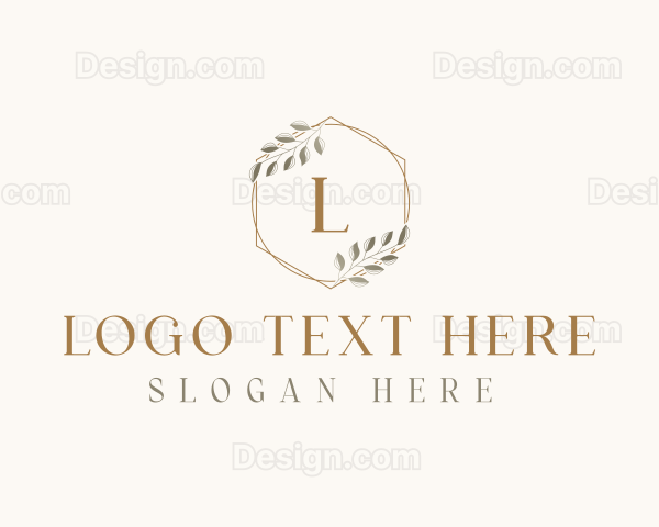 Elegant Leaf Decor Logo