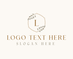 Elegant Leaf Decor Logo