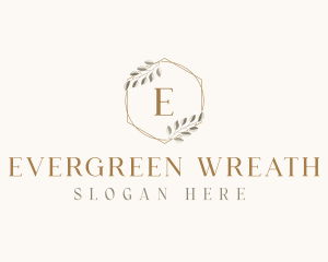 Elegant Leaf Decor logo design