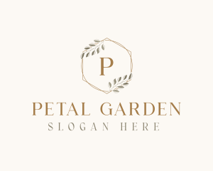 Elegant Leaf Decor logo design